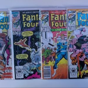Vintage fantastic four comic book lot